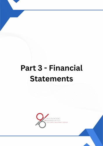 Part 3 - Financial Statements